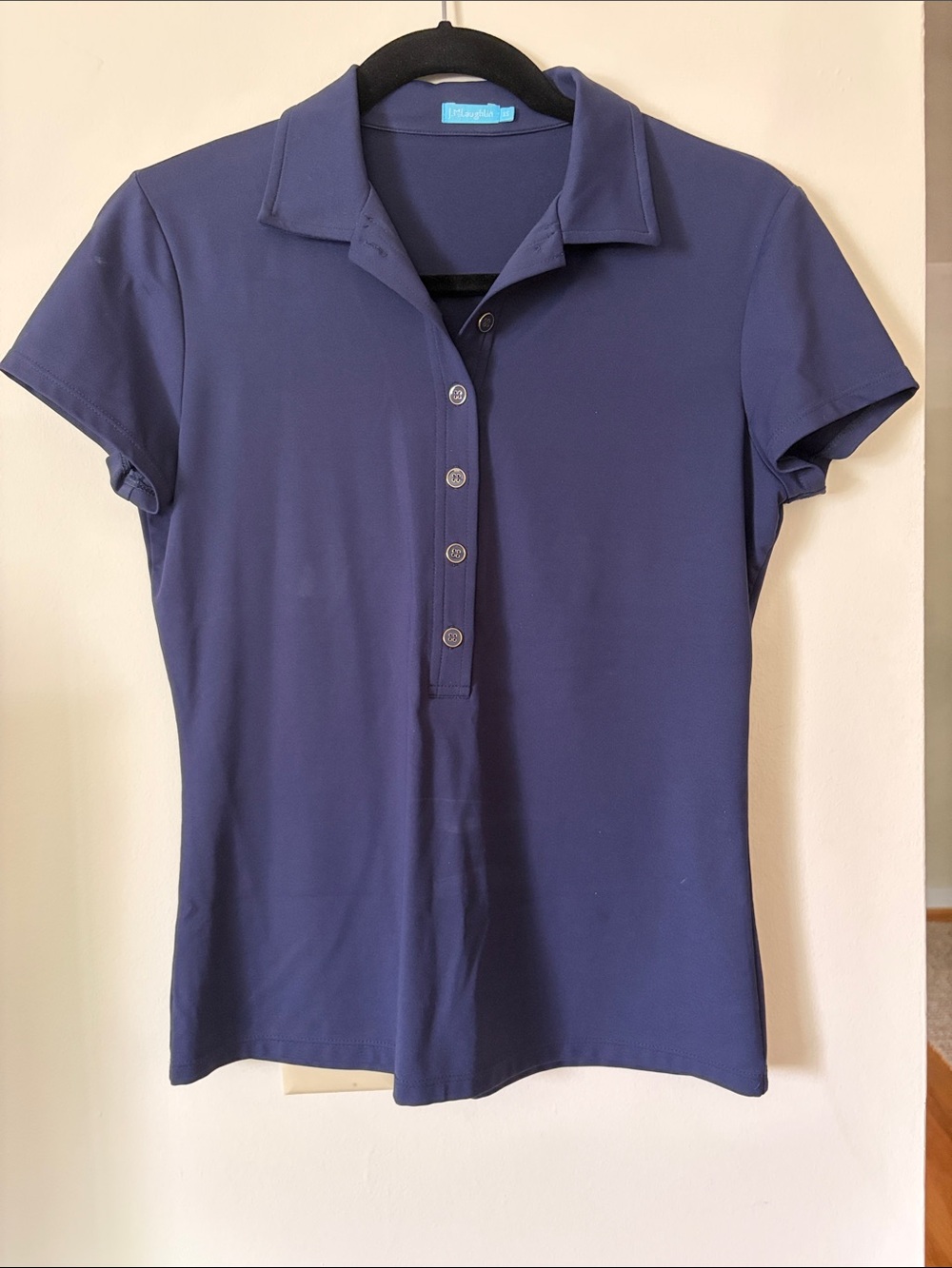J. McLaughlin Court Cap Sleeve Polo Catalina Cloth